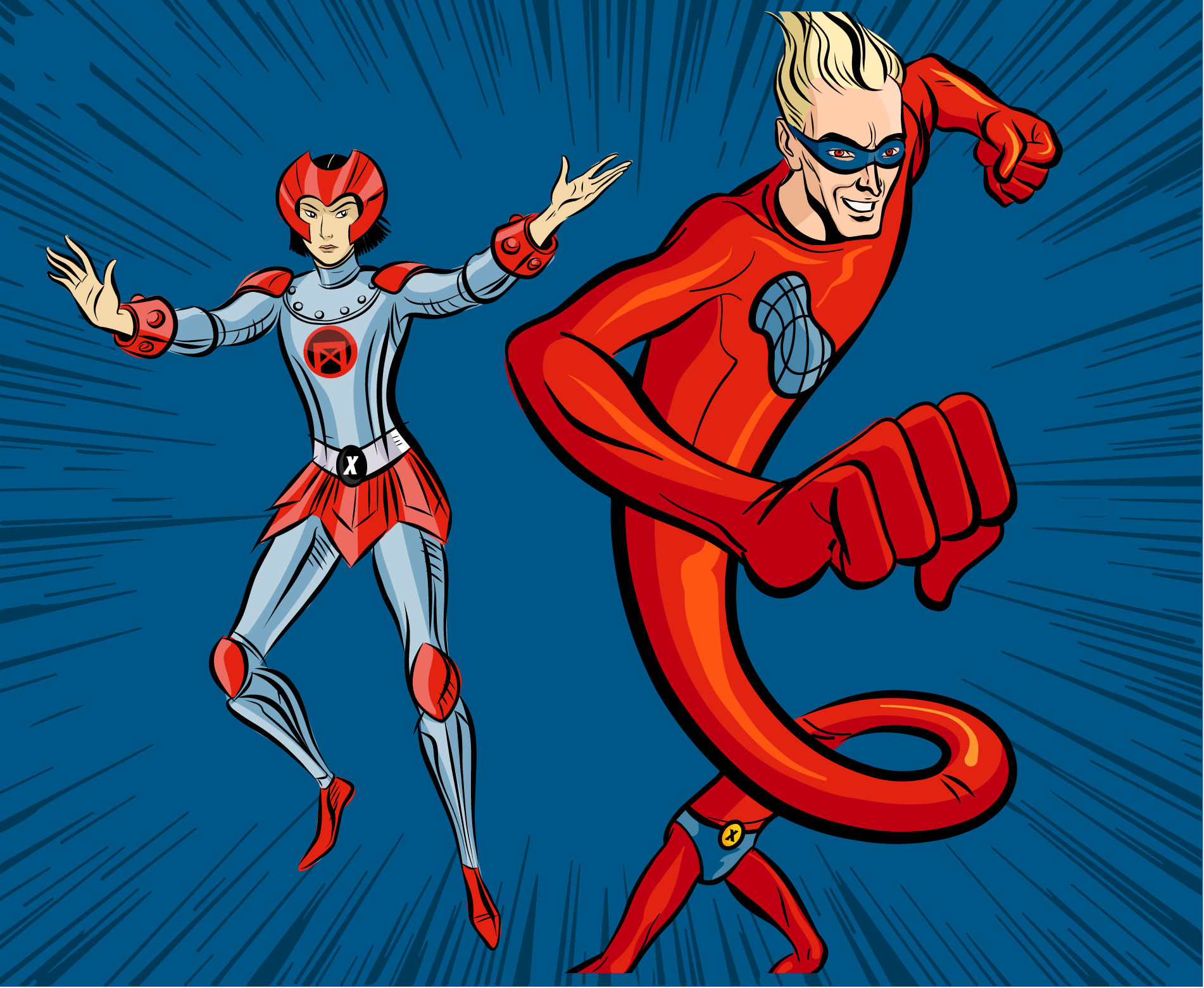 xFrame and xShape heroes